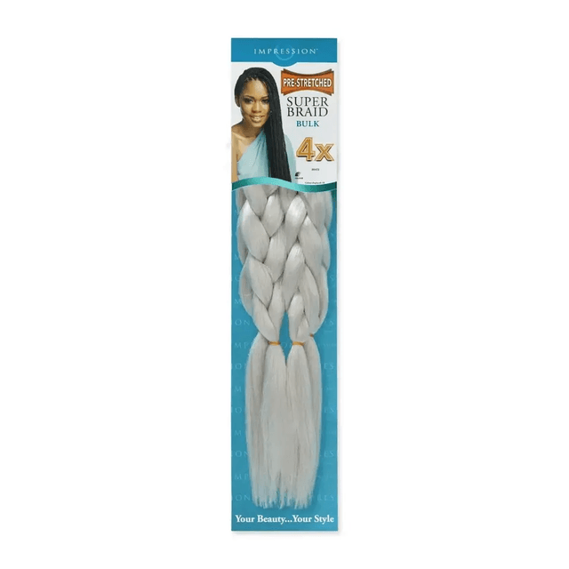 Impression 4X Value Pre Stretched Braiding Hair Extensions ( All Colours)