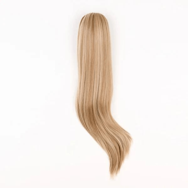 Stranded Long Straight Clip-in Ponytail