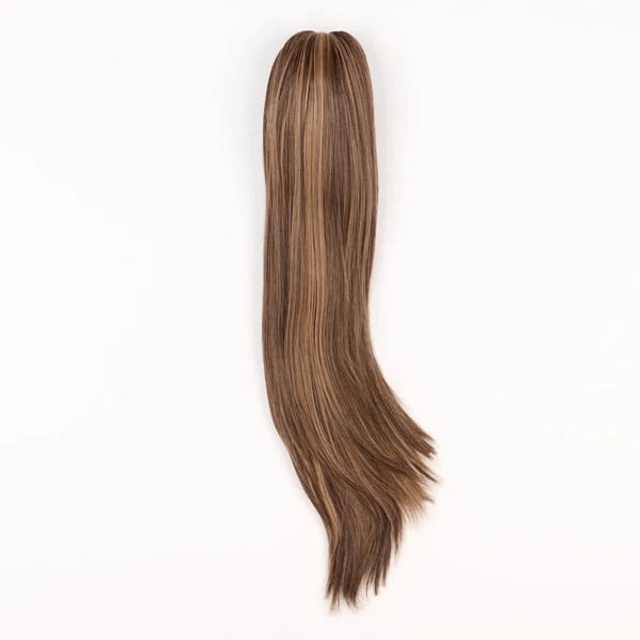 Stranded Long Straight Clip-in Ponytail