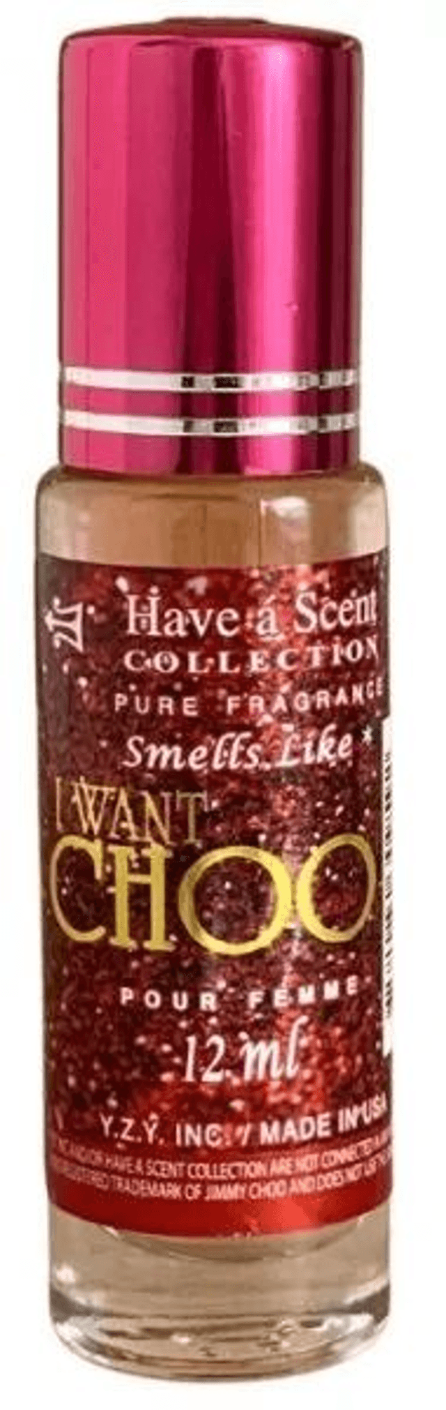  Heaven Scent: Roller - Inspired by I want Jimmy Choo (w) 12ml