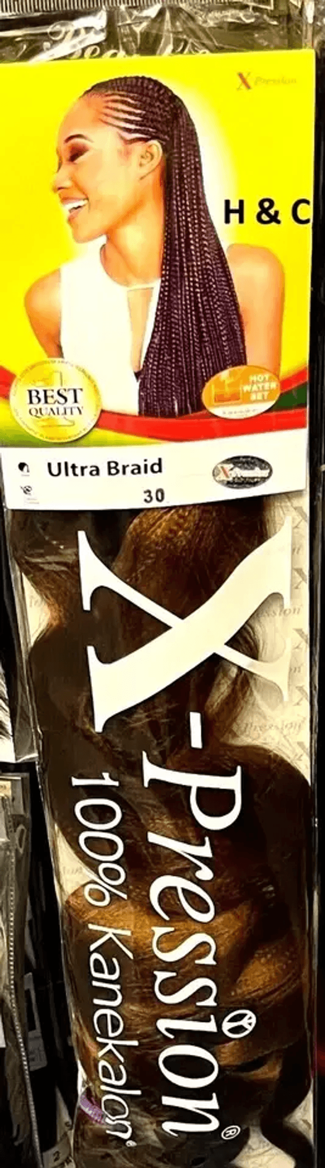 Xpression Briading Hair Extentions - ULTRA BRAID (ALL COLOURS)
