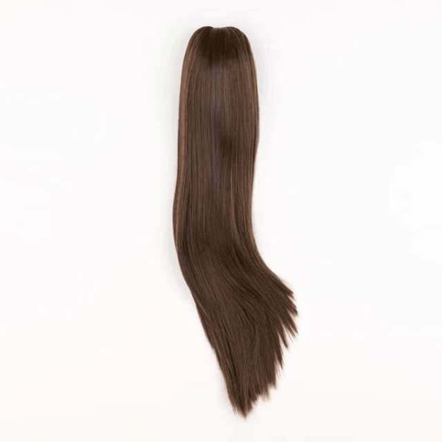 Stranded Long Straight Clip-in Ponytail