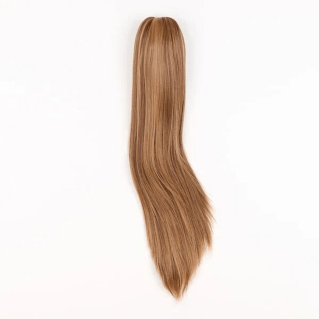 Stranded Long Straight Clip-in Ponytail