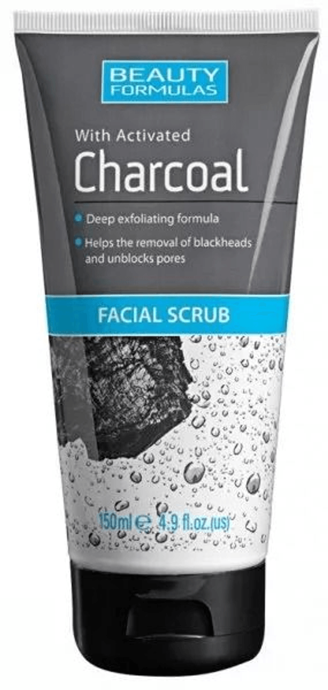 Beauty Formulas: Charcoal Facial Scrub 150ml