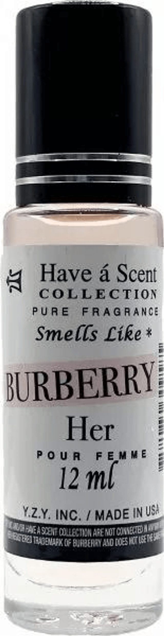 HEAVEN SCENT: ROLLER - INSPIRED BY BURBERRY HER (W) 12ML