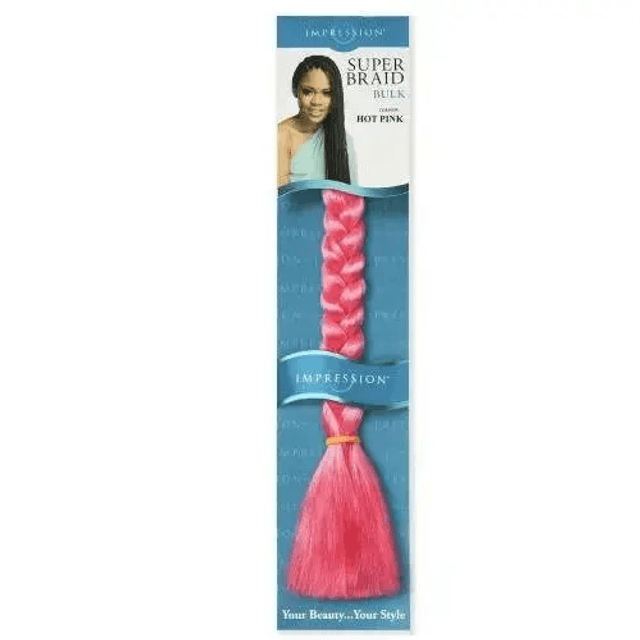 Impression Super Braids Hair Extension 86" All Colors