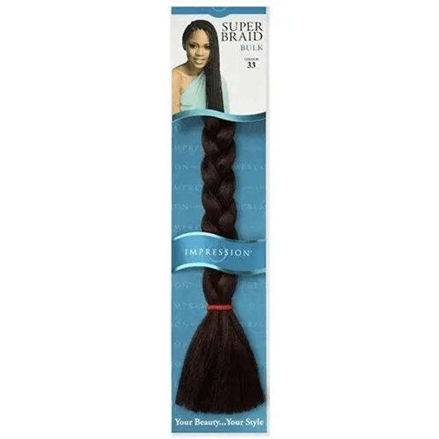 Impression Super Braids Hair Extension 86" All Colors