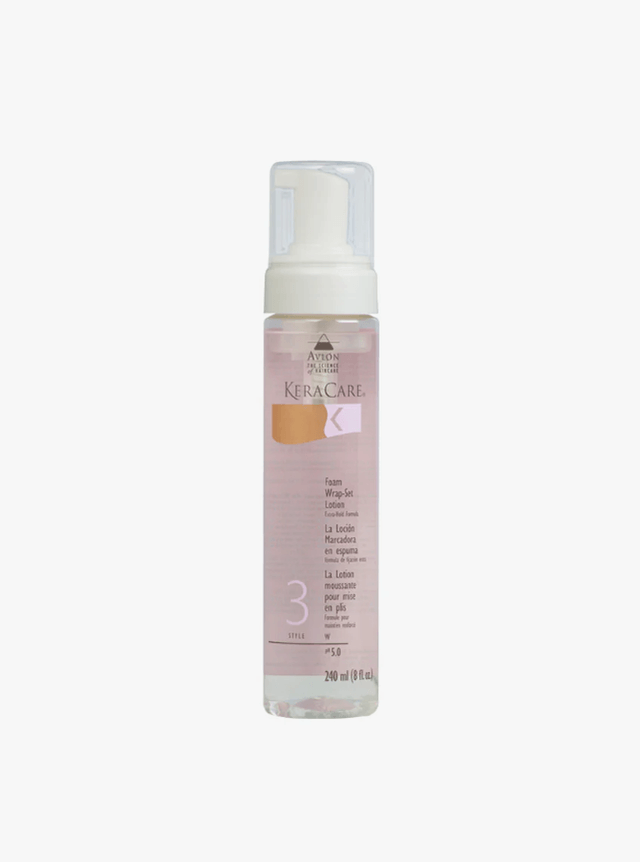 Keracare Foam Wrap-Set Lotion 8oz (Extra Hold)