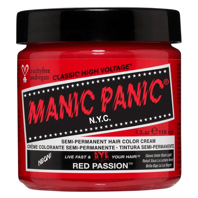 Manic Panic Semi Permanent Hair Dye - 118ml (All colours)