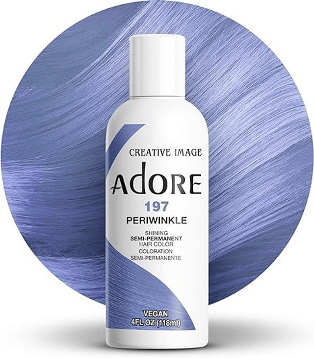 Adore Shining Semi-Permanent Hair Colour 118 ml (197 Periwinkle)