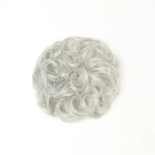 Stranded Curly Hair Messy Bun Scrunchie
