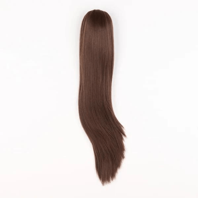 Stranded Long Straight Clip-in Ponytail