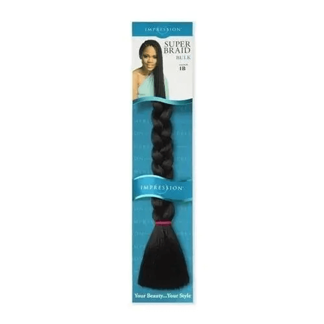 Impression Super Braids Hair Extension 86" All Colors