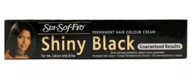 Sta-Sof-Fro Shiny Hair Dye Black Liq 25 ml