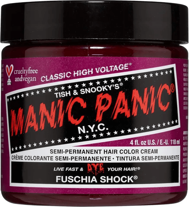 Manic Panic Semi Permanent Hair Dye - 118ml (All colours)