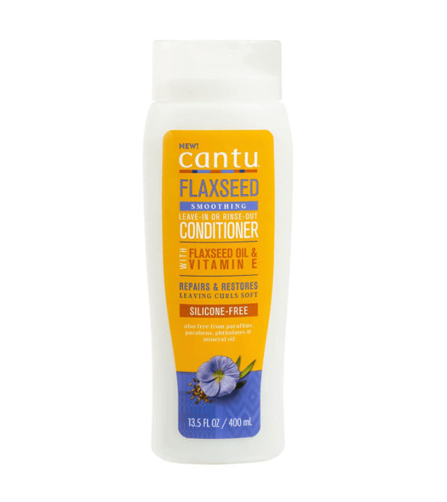 Cantu Flaxseed Conditioner Leave-In Or Rinse-Out 13.5 oz (400 ml)