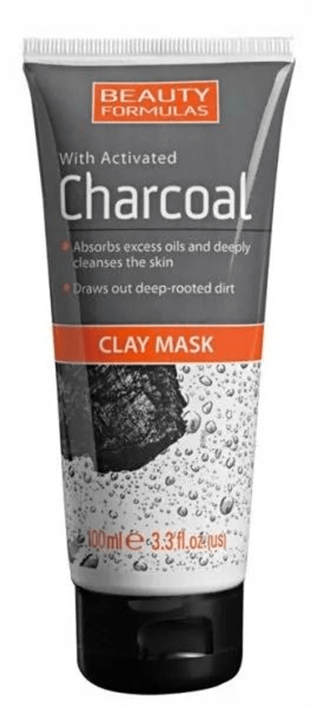 Beauty Formulas: Charcoal Clay Mask 100ml