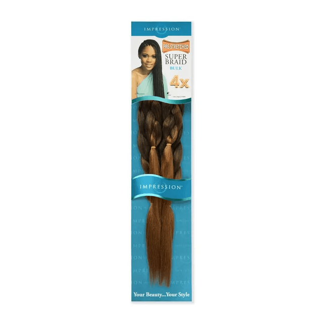 Impression 4X Value Pre Stretched Braiding Hair Extensions ( All Colours)
