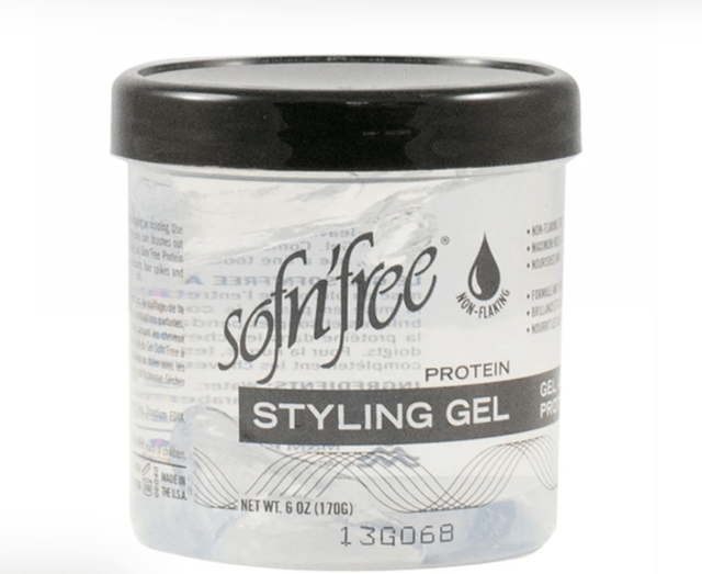 Sof N' Free Styling Gel W/Protein Clear 6 oz