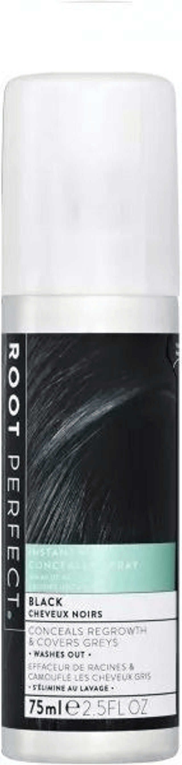 ROOT PERFECT: ROOT CONCEALER SPRAY 75ML - BLACK