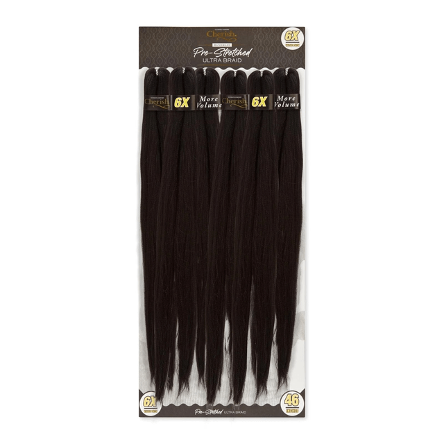 Cherish 6X VP Pre-Str. Braids 46 (Col. 1B)