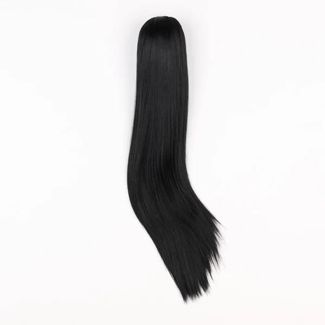 Stranded Long Straight Clip-in Ponytail