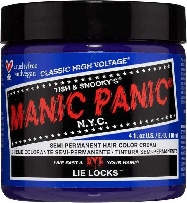 Manic Panic Semi Permanent Hair Dye - 118ml (All colours)