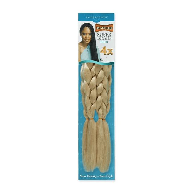 Impression 4X Value Pre Stretched Braiding Hair Extensions ( All Colours)