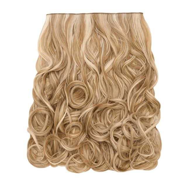 Stranded 20" One Piece Curly Clip-in Hair Extension