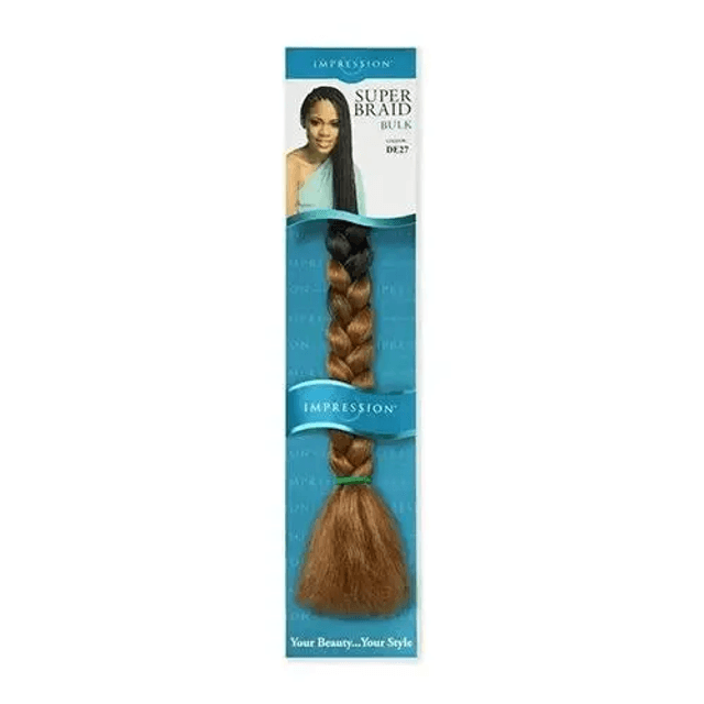 Impression Super Braids Hair Extension 86" All Colors