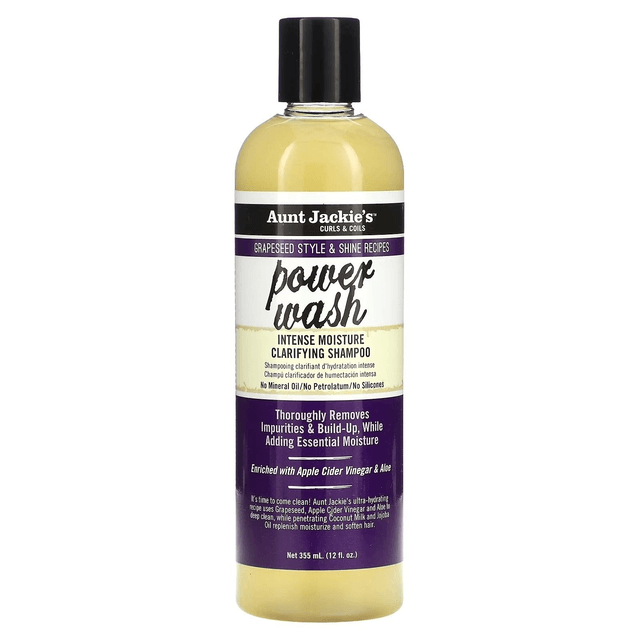 Aunt Jackie's Grapeseed Power Wash Shampoo 12oz