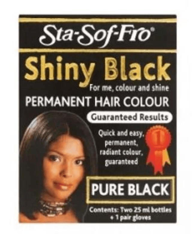  SSF: SHINY BLACK HAIR COLOUR LIQUID 25ML