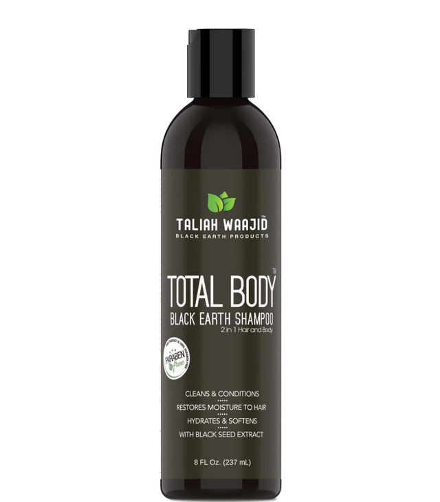 Taliah Waajid Total Body Black Earth Shampoo 8oz