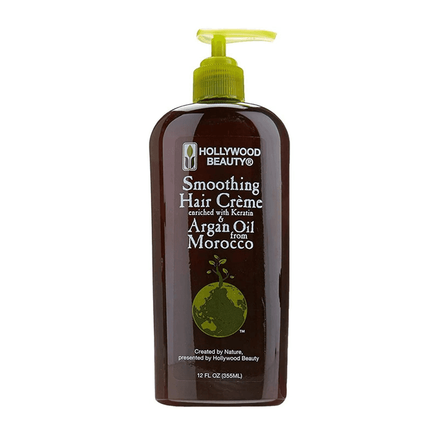 Hollywood Beauty Argan Oil Smoothing Creme, 12 Oz