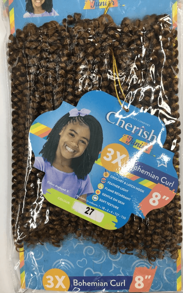 Cherish Junior Bulk : 3X Bohemian Curl 8 (Col. 27)