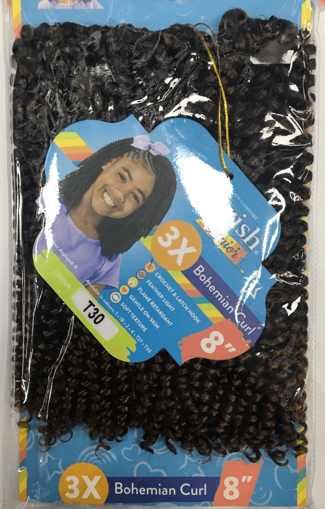 Cherish Junior Bulk : 3X Bohemian Curl 8 (Col. T30)