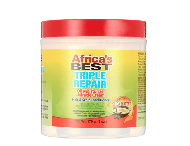Africa&#039;s Best Triple Repair Hair &amp; Scalp Conditioner, 6 oz
