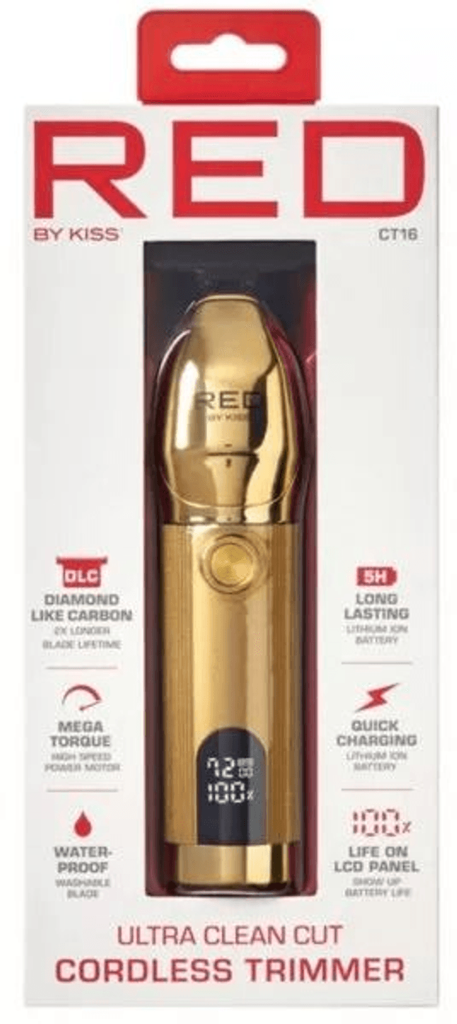 RED BY KISS: USB ULTRA CLEAN CUT CORDLESS TRIMMER (CT16)