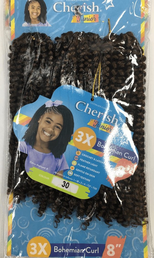Cherish Junior Bulk : 3X Bohemian Curl 8 (Col. 30)