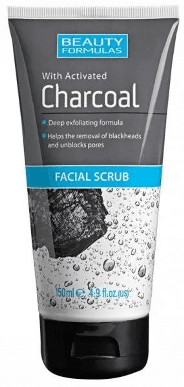 Beauty Formulas: Charcoal Facial Scrub 150ml