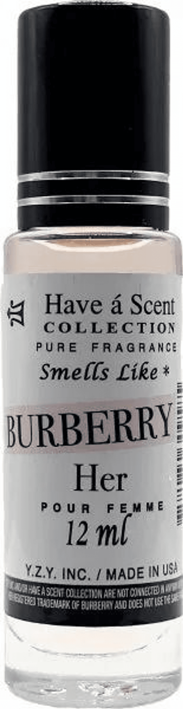 HEAVEN SCENT: ROLLER - INSPIRED BY BURBERRY HER (W) 12ML