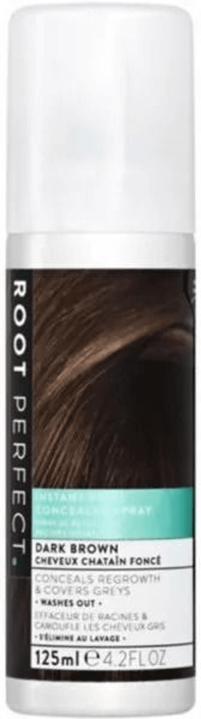 ROOT PERFECT: ROOT CONCEALER SPRAY 125ML - DARK BROWN