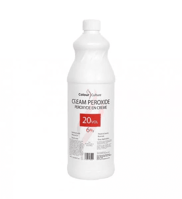  COLOUR CULTURE: CREME PEROXIDE 6% 20 VOL 1000ML