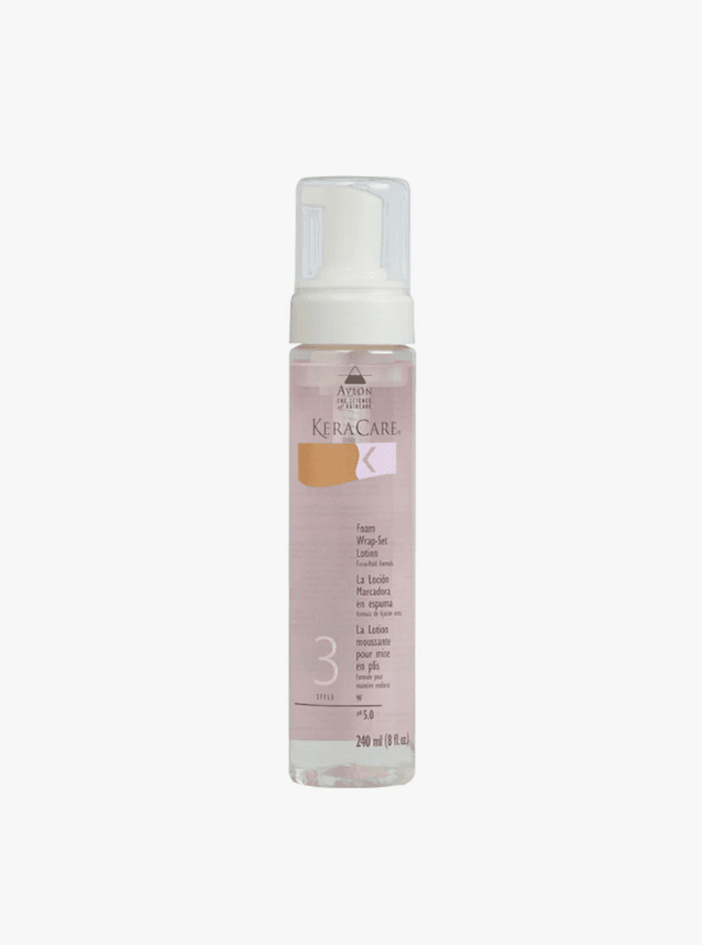 Keracare Foam Wrap-Set Lotion 8oz (Extra Hold)