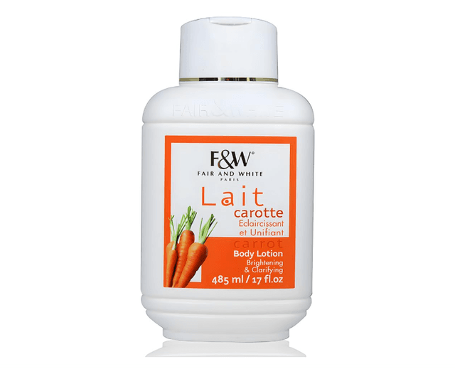 FAIR &amp; WHITE ORIGINAL CARROT LOTION 500 ML