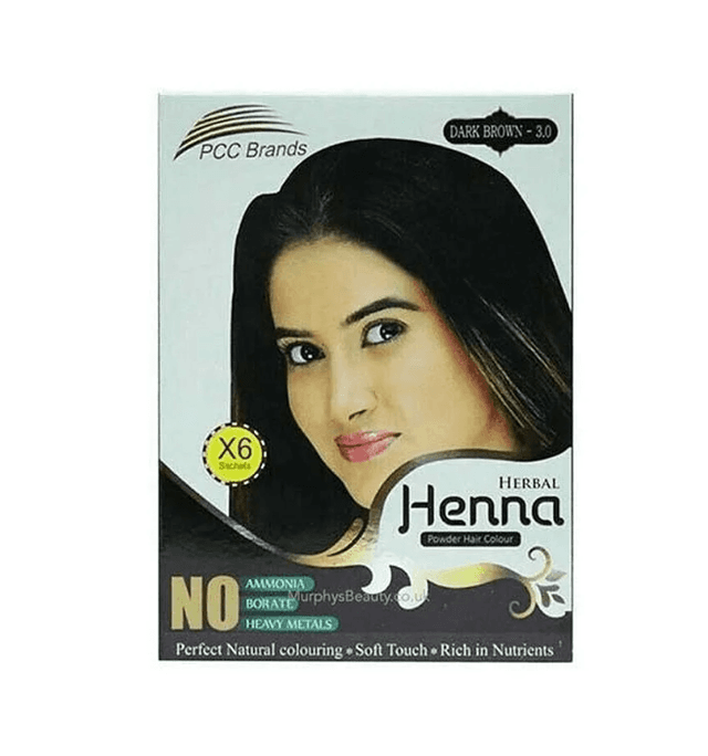 PCC Brand Henna Powder Dark Brown