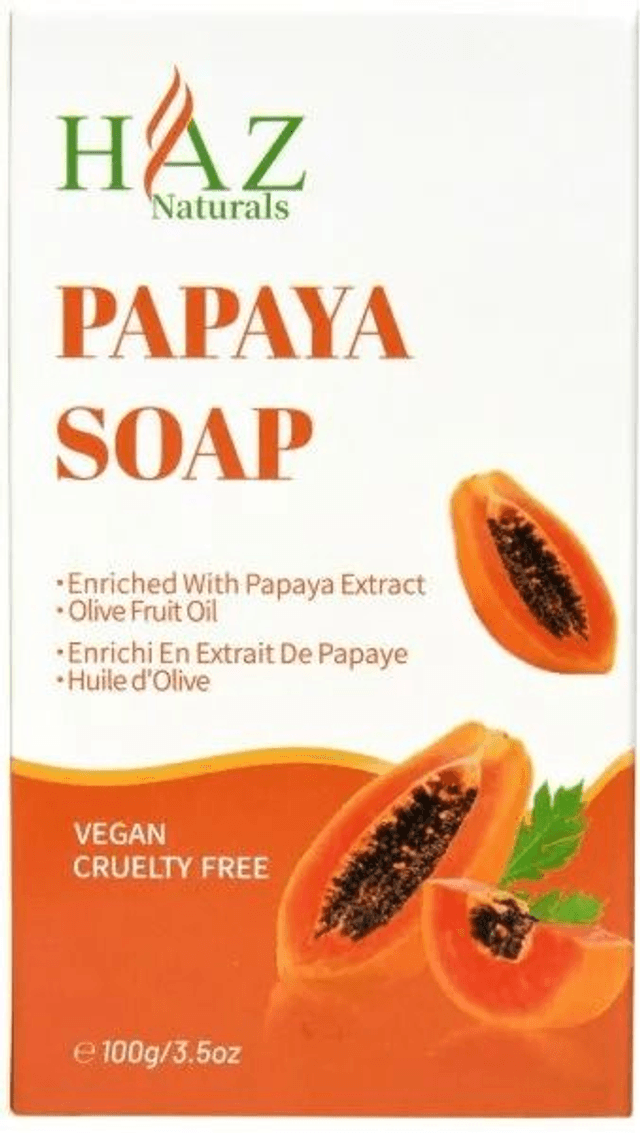 HAZ: PAPAYA SOAP 100G