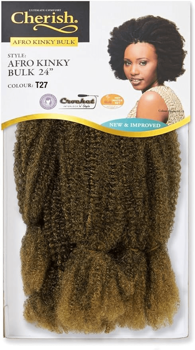 Cherish Bulk - Afro Kinky 24 (Color: T27)