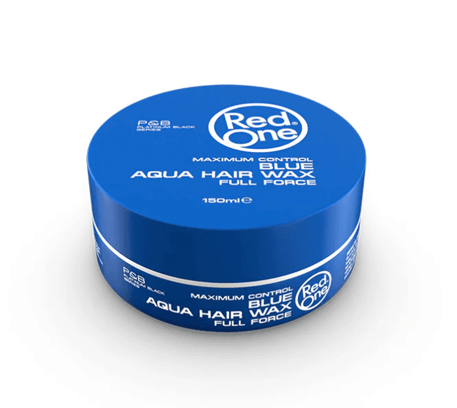 Red One : Blue Aqua Hair Wax 5oz
