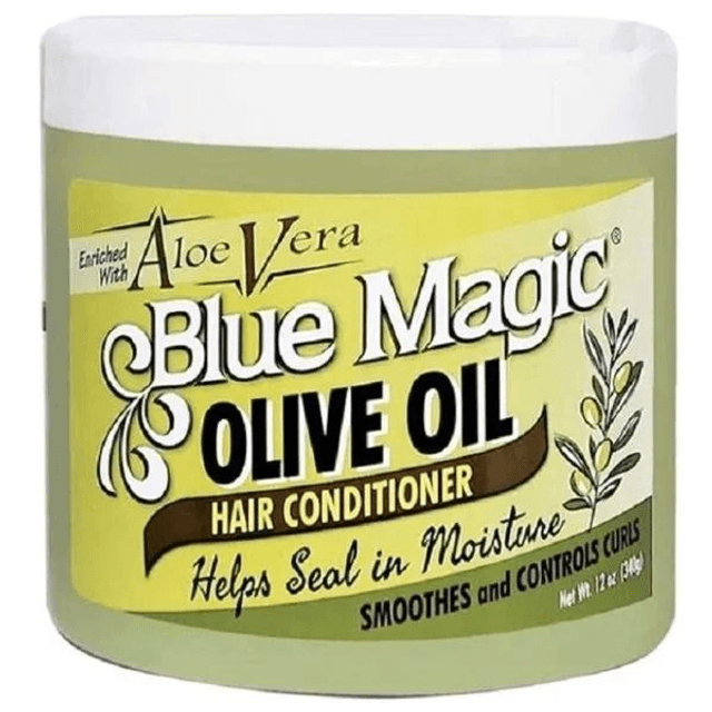 Blue Magic: Olive Oil Hair Dressing 12oz (340 g)